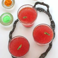 Carrot Beet Probiotic Drink ~ KANJI with carrot and beet ~ Holi Special